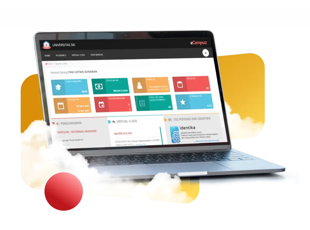 Sistem informasi akademik (siakad) eCampuz Cloud